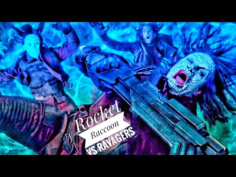 Rocket Raccoon vs Ravagers Scene - Guardians of the Galaxy Vol.2 (4K)  #GuardiansOfTheGalaxy