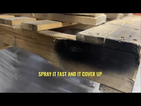 Slide 3 - Pallet Coat® Black - 16oz Can / 10oz Fill (video)