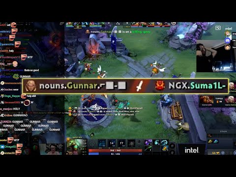 "GUNYAROOO! WOW! WHAT A KILL!" -Gorgc & Yapzor reaction to Gunnar fountain Sunstrike kill on Sumail