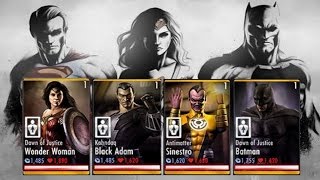 HOW to UNLOCK INJUSTICE CHARACTERS !!!! finally the waited video is OUT for show !