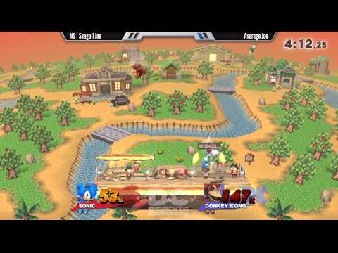 Smash 4 at the Laughing Man - Winners Semis - NS | Seagull Joe vs. Average Joe