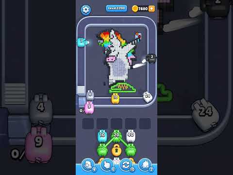 Pixel Flow Level 2200 Walkthrough