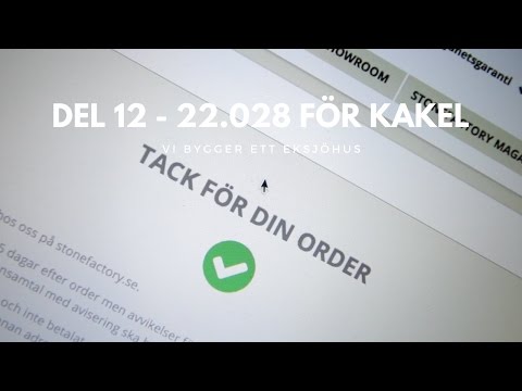 22.028 för Kakel & Klinker | Eksjöhus Trend | Del 12