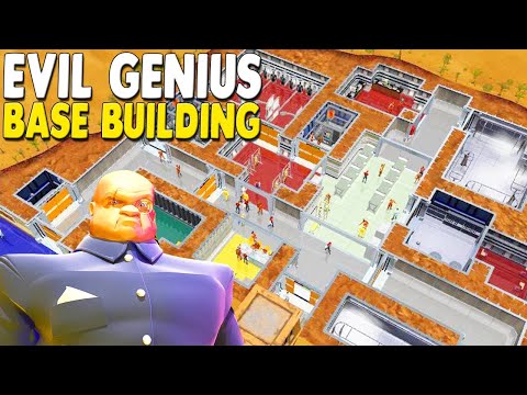 FAVORITE BASE BUILDING GAME Evil Genius | Ep. 1 | Secret Underground Base Build for World Domination