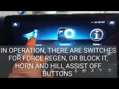 AROCS 963 ACTROS 964  MULTIMEDIA COCKPIT TIPS. OIL LEVEL, LANGUAGE CHANGE AND MORE