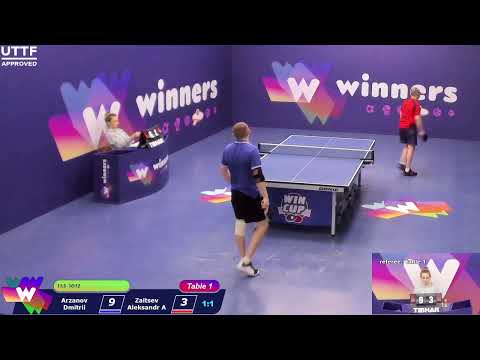 WINners CUP table 1 30.01 Arzanov Dmitrii - Zaitsev Aleksandr A 17:00