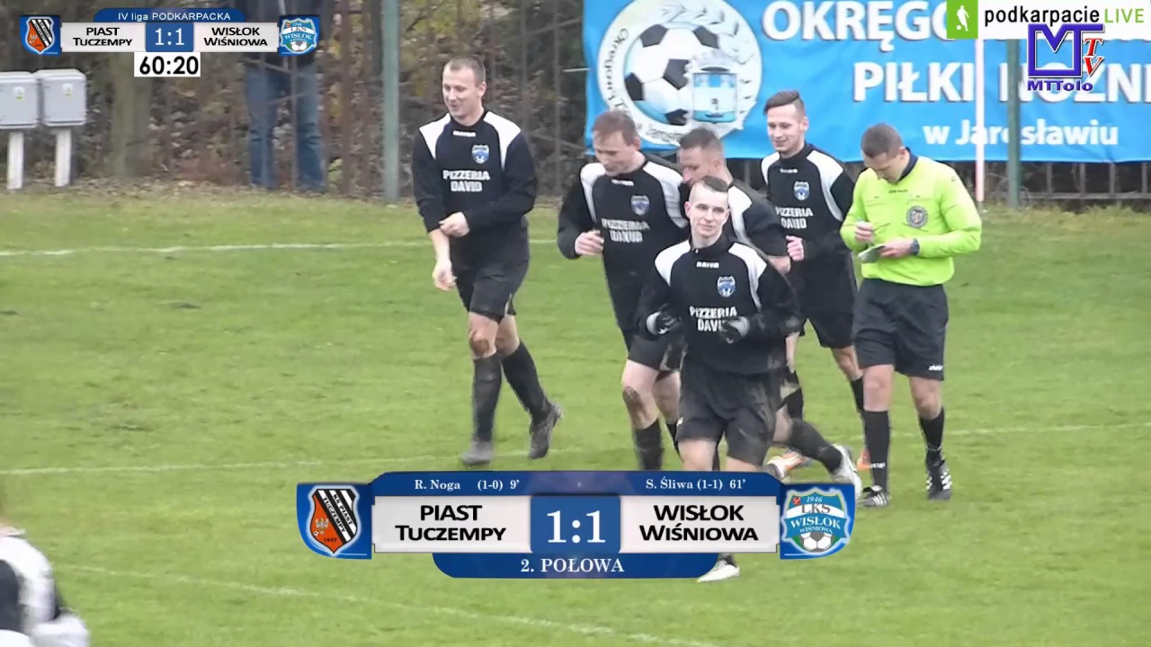 WIDEO: Piast Tuczempy - Wisłok Wiśniowa 2-1 [SKRÓT MECZU]