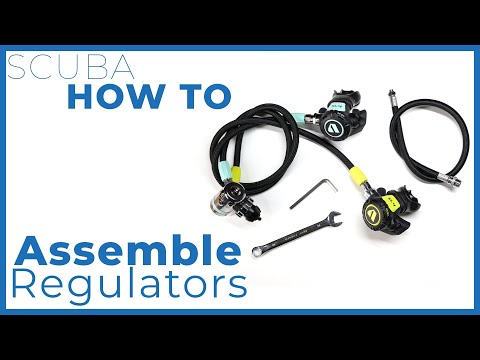 Scuba How To Assemble Regulators | @ScubaDiverMagazine