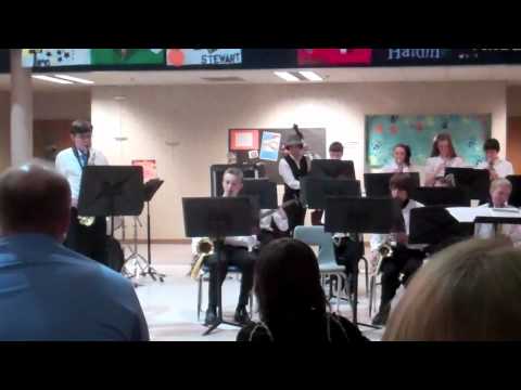 Andrew CRMS Jazz Band Feb 2012