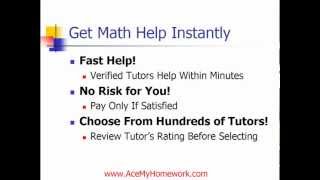 Get Instant Expert Math Help & Pay Later