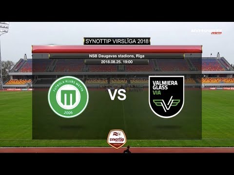 FK Metta/LU - Valmiera Glass ViA 2:1 labākie momenti (25.aug.)