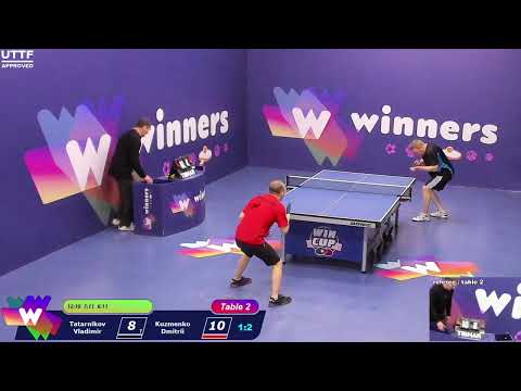 Winners League  28.02.21  Tatarnikov Vladimir - Kuzmenko Dmitrii  19:30