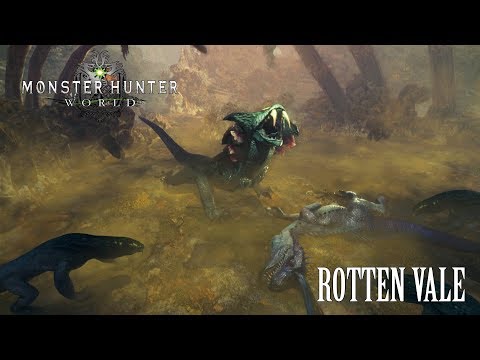 Monster Hunter World - Rotten Vale Large Monster Battle