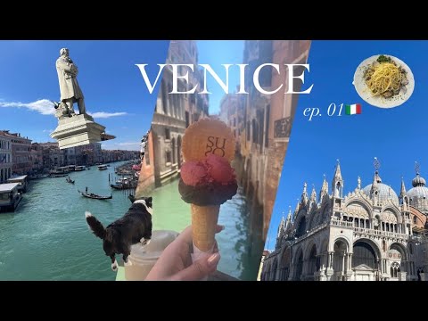 [Vlog] Viagem de 2 semanas à Itália ep.1 Edição Veneza 🚤 | 23 horas para a Itália ✈️ | Gôndola tão esperada ♡ | Explorando as ilhas Murano e Burano 🎨
