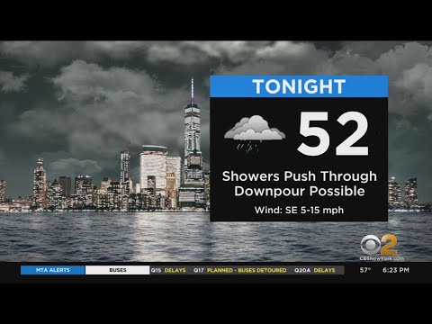 First Alert Forecast: CBS2 5/3 Evening Weather at 6PM