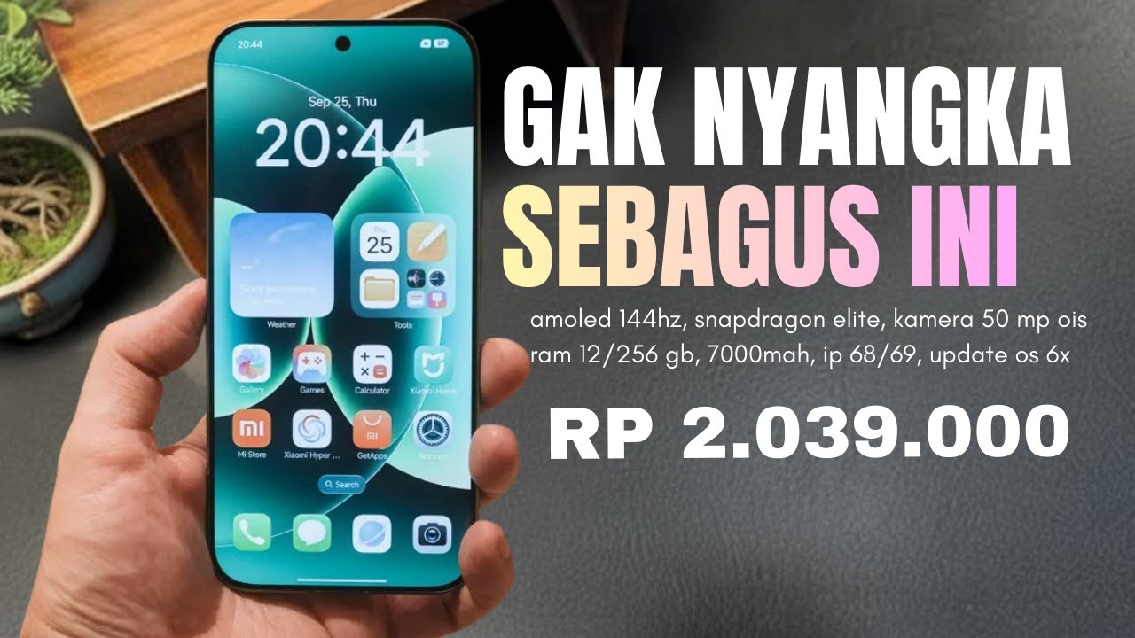 BARU RILIS AUTO LUDES‼️RAM 12/256 GB - HP 2 JUTAAN TERLARIS SPEK TINGGI AKHIR 2025