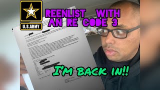 Just got Re-enlisted with an RE CODE 3 (Part 2)