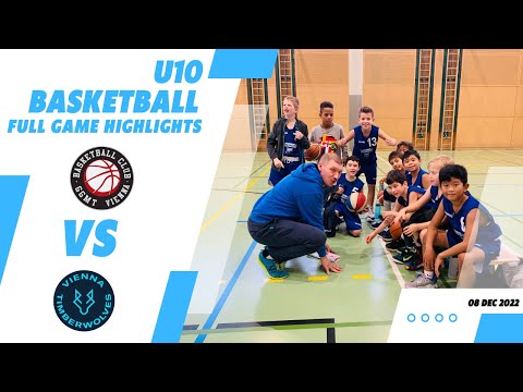 Full Game | U10 Basketball | BC GGMT VIENNA vs Vienna TIMBERWOLVES | 08.12.2022