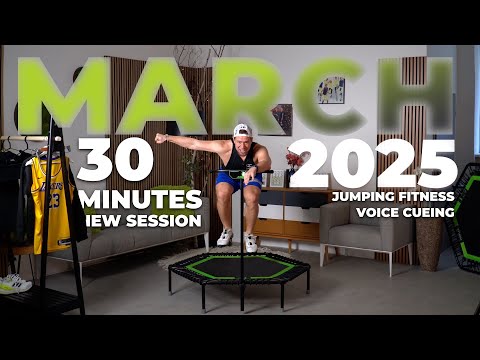 MARCH 2025 - 30 MINS Session with Jakub Novotny | Jumping Fitness | Voice Cueing