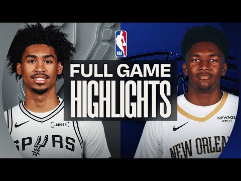 뉴올리언즈 VS 샌안토니오 132:135 NBA 스포츠하이라이트