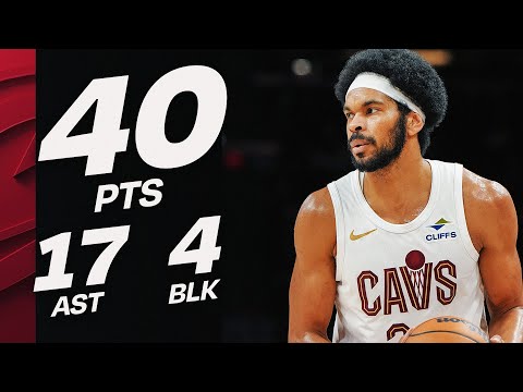 Jarrett Allen Makes History in 29 Minutes 😤 - 40 PTS & 17 AST | February 1, 2026