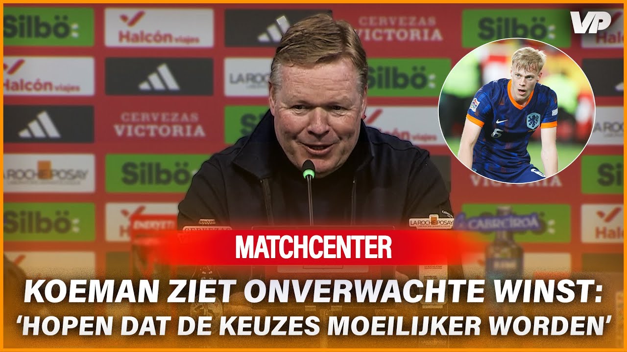 Thumbnail for article: Koeman ziet veel om blij van te worden bij Oranje: 'Groot compliment waard'