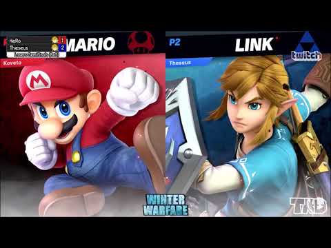 Koveto (Mario) vs Theseus (Link) - Losers Finals | Winter Warfare 2019