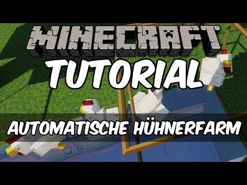 Automatische Hühnerfarm bauen - Minecraft Tutorial