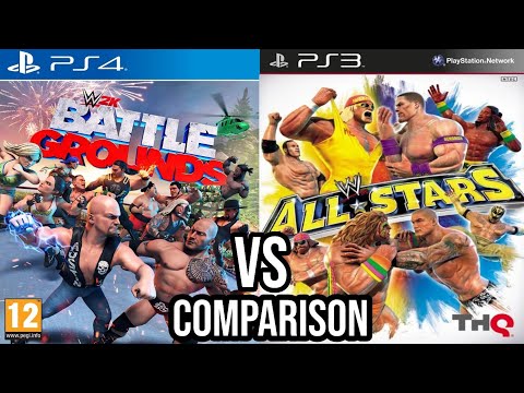 WWE 2k Battleground PS4 Vs WWE All Stars PS3