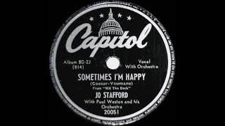 Sometimes I'm Happy Music Video