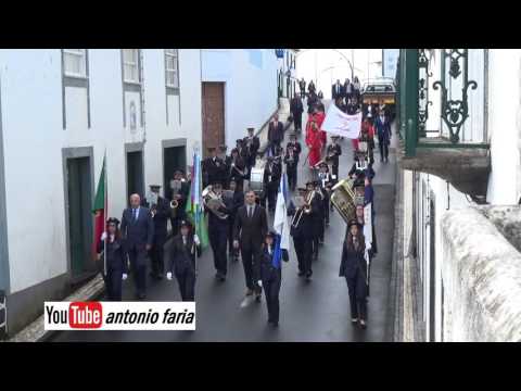Desfile Filarmónicas na Festa Santa Catarina 25 Nov 2016 Calheta, Ilha São Jorge