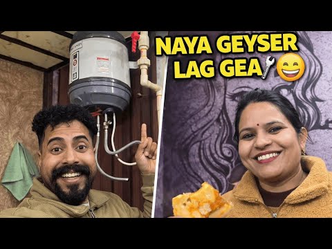 90/21 Aaj Salon Vich Lag New Gijjer wife Khush | Daily life vlog 