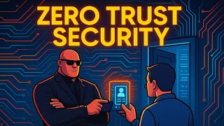 Download the video "Zero Trust Explained | How to implement it? 💥 #CyberSecurity #ZeroTrust"