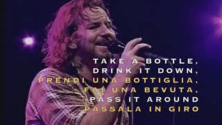 Pearl Jam - Crazy Mary - Live 2005 (Lyrics on Screen) (Traduzione Italiana)