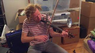 Video thumbnail for STROH VIOLIN! Max Baillie's weird and wonderful instruments by Max Baillie