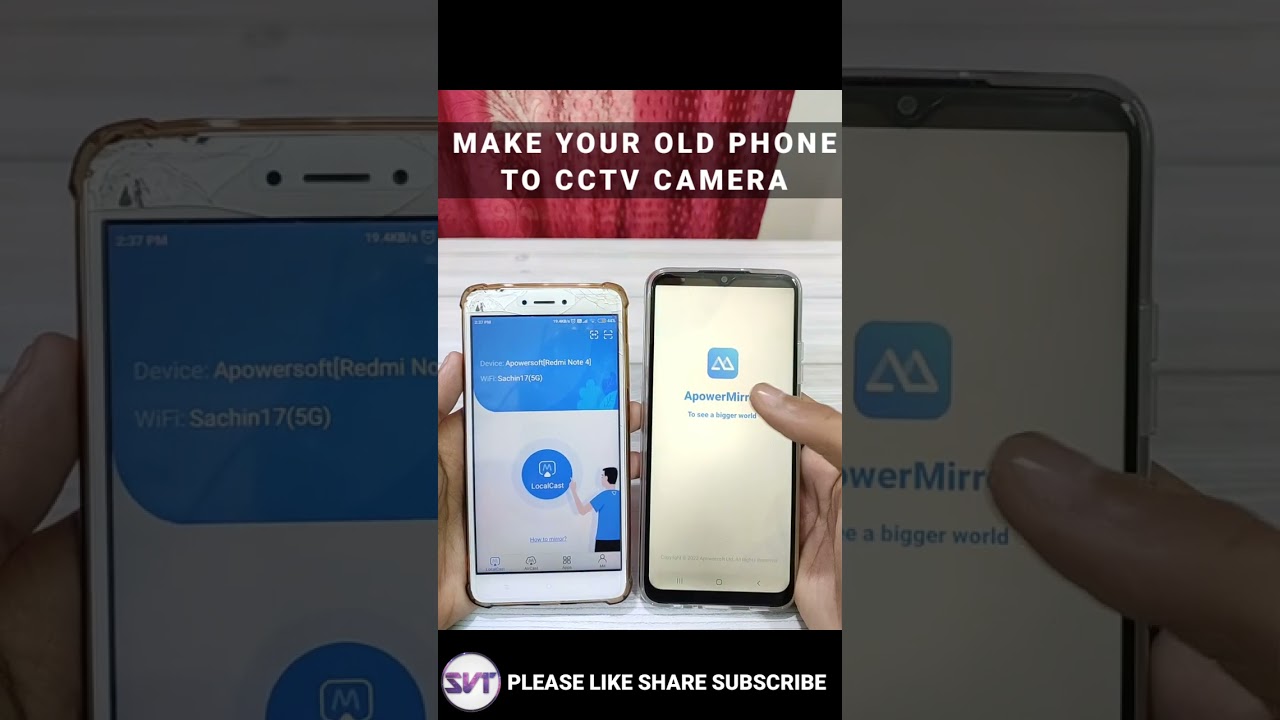 Make Your Old Phone To CCTV Camera 😱| Apne Purane Phone Ko CCTV Camera Banao #shorts #viralshorts