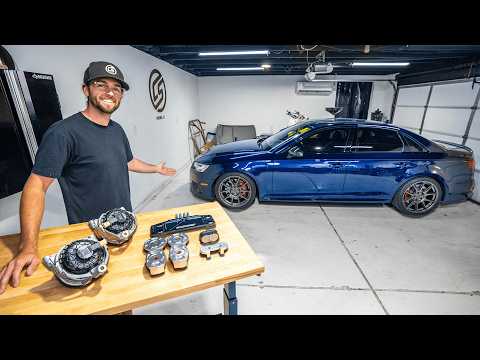 Audi S4 Motor & Transmission Mounts + Subframe Inserts Installation