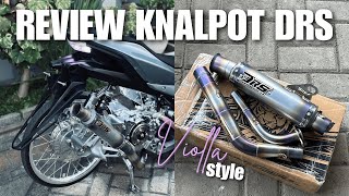 Download lagu REVIEW KNALPOT DRS VIOLLA STYLE PASANG KE AEROX🤩 mp3