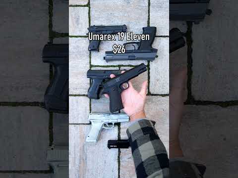 Cheap Airsoft Springer Pistols. But It Gets More Expensive #shorts