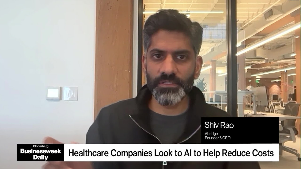 Healthcare Companies Look to AI to Help Reduce Costs - Bloomberg Podcast