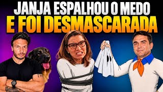 JANJA TENTA ASSUSTAR ELEITORES DE FLÁVIO BOLSONARO E QUEBRA A CARA!