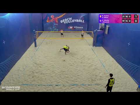 12:15 M. Kyselov / S. Zalizko - A. Zabuha / I. Skrynnik 26.11.2022 | Winners Beach Volleyball