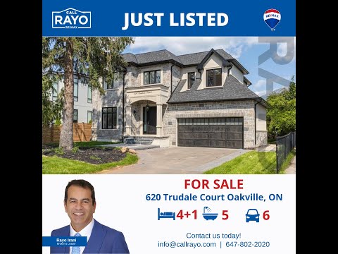 JUST LISTED - 620 Trudale Court Oakville, Ontario -  NEW PRICE $2,850,000