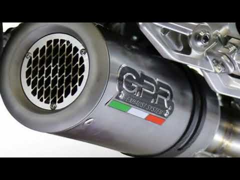 Desmoheart - GPR Ducati Monster 821 (15/16) Slip-on Exhaust "M3 Titanium Natural" (EU homologated)