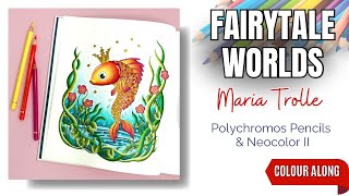 Colour Along | Fairytale Worlds by Maria Trolle