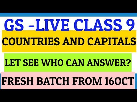 ðŸ”´GS LIVE CLASS -9