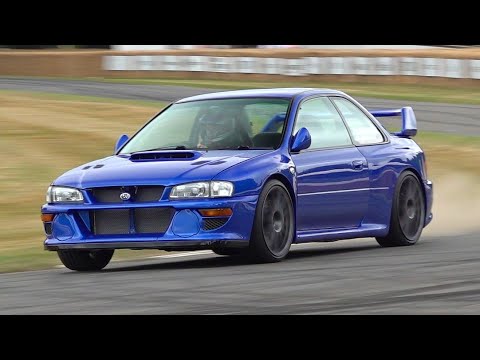 2022 Prodrive P25 Subaru Impreza 22B Restomod - Acceleration SOUNDS @ FoS Goodwood!