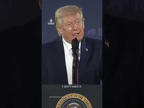 Trump says Iranian leaders want deal 'so badly' but fear retaliation | AJ #shorts