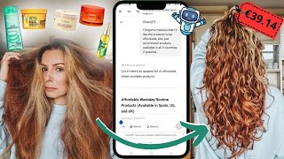 Can chatgpt pick the perfect products for my wavy hair?? 😅 Let's find out...