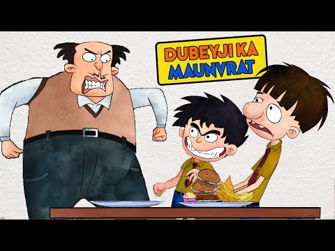 Bandbudh Aur Budbak - New Epi - 144 - Dubeyji Ka Maunvrat Funny Hindi Cartoon For Kids - Zee Kids